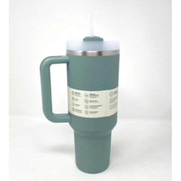 Stanley The Quencher H2.0 FlowState™ Tumbler Soft Matte 40 OZ Shale - Picture 4 of 6